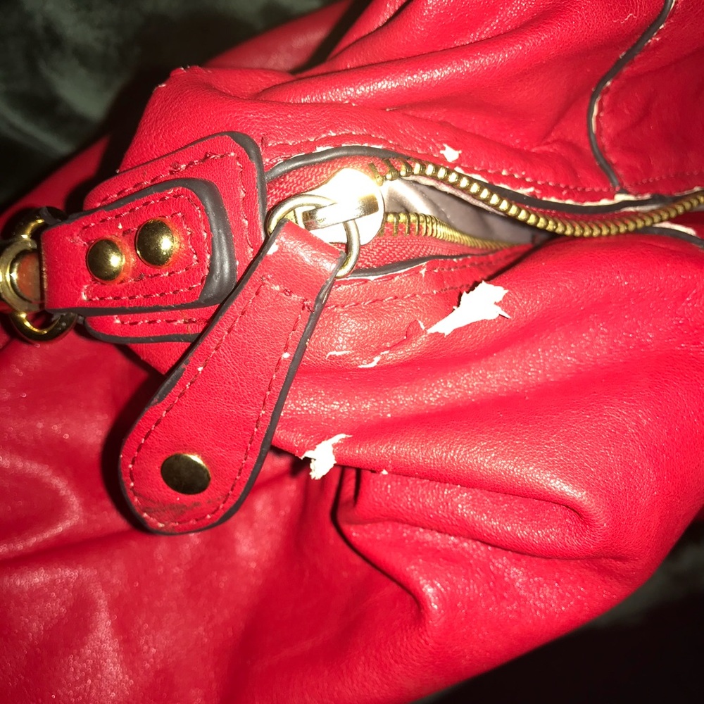 Red Coach Purse